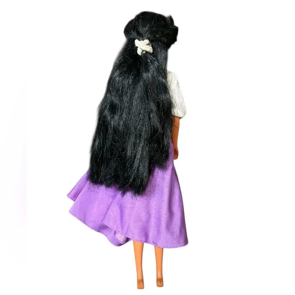 Disney Barbie Doll ESMERELDA Hunchback Notre Dame Gypsy Costume Gold.Earrings